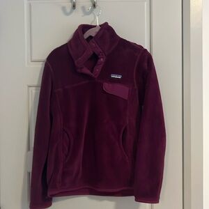 Patagonia purple fleece